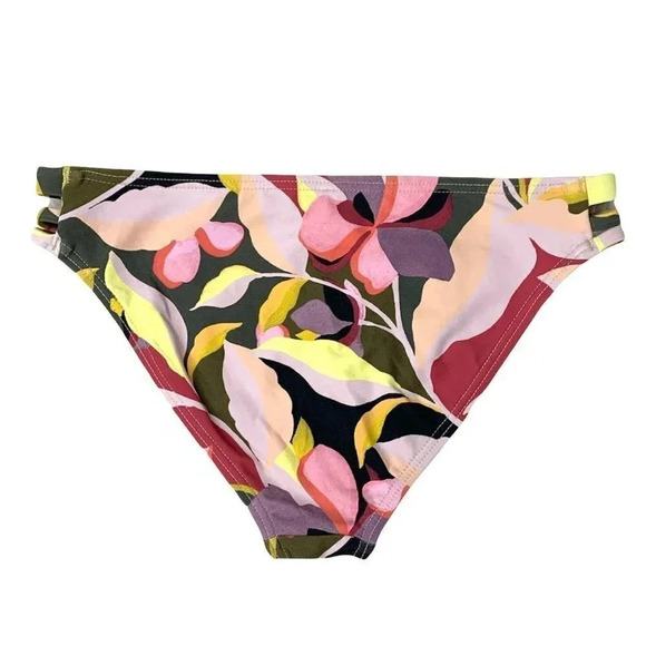 O'Neill Multicolor/Floral Print Bikini Bottom Size 12 Junior Swimwear - Picture 2 of 5